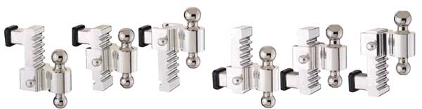 Rapid Hitch Adjustable Ballmount positions